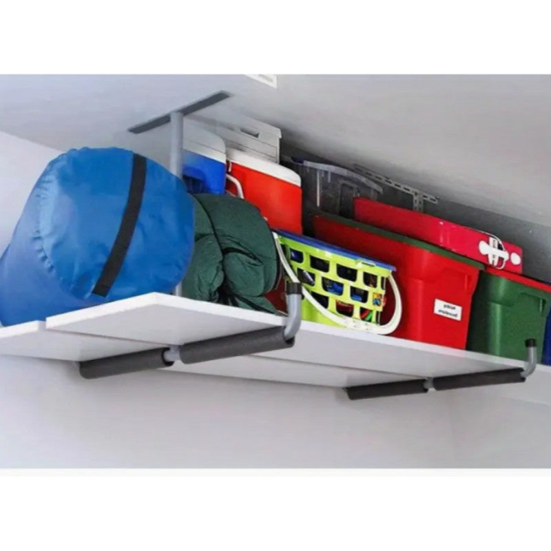 Mennyezetre szerelhető tároló kampó