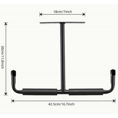 Mennyezetre szerelhető tároló kampó
