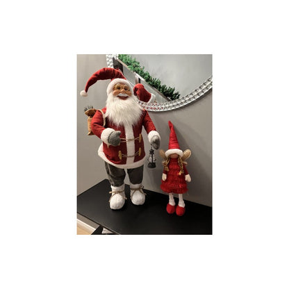 Mikulás - Karácsonyi díszfigura 60cm Ruhhy 22354