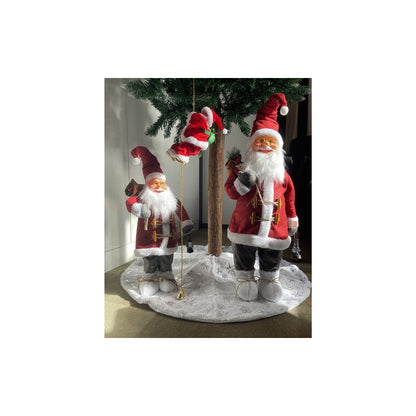 Mikulás - Karácsonyi díszfigura 60cm Ruhhy 22354