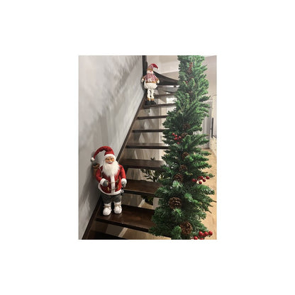 Mikulás - Karácsonyi díszfigura 60cm Ruhhy 22354