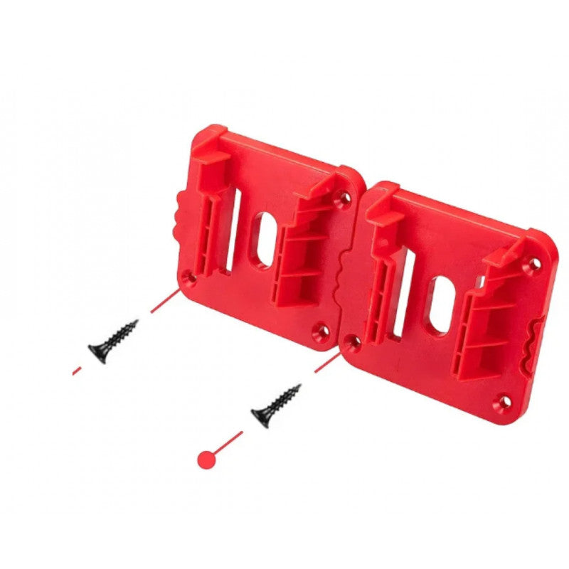 Milwaukee 18V-os fúró akkumulátor tároló állvány