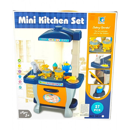 Mini Kitchen set - óvodai játék konyha 27 db-os