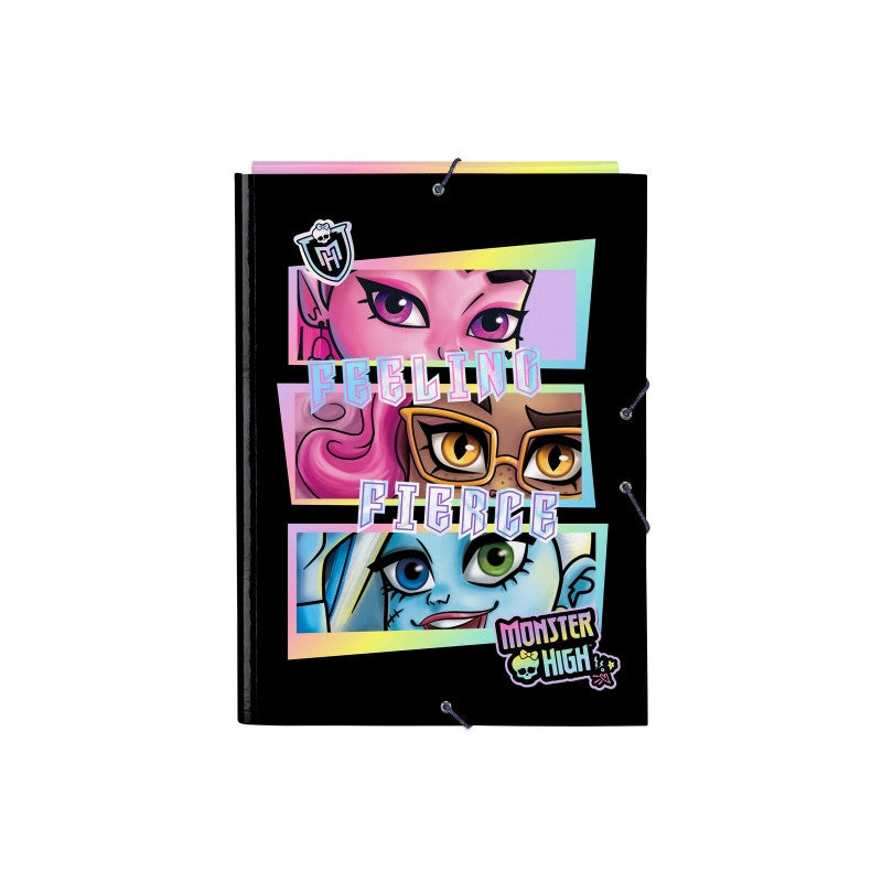 Monster High mappa fekete