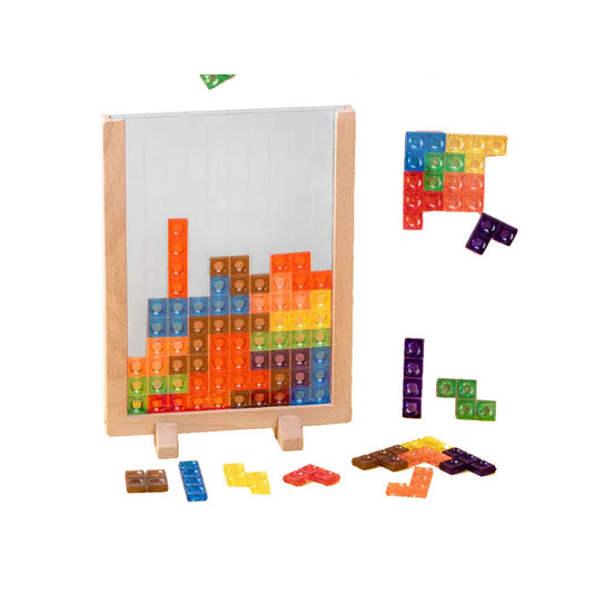 Montessori tetris kirakós játék