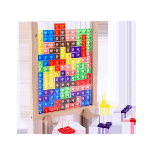 Montessori tetris kirakós játék