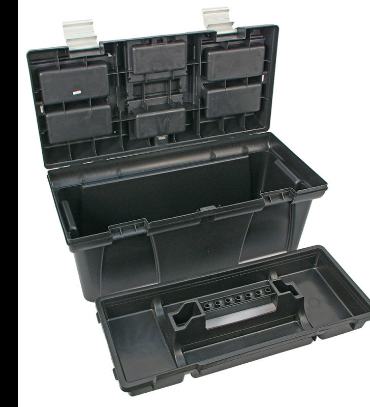 Műanyag szerszámosláda, alucsatos, lakatolható 20"