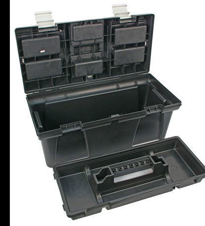 Műanyag szerszámosláda, alucsatos, lakatolható 20"