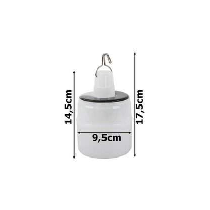 Napelemes túrázó sátor lámpa USB LED-del