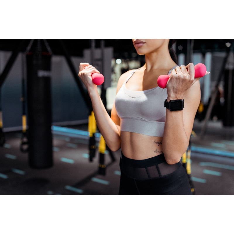 Neoprén súlyzó készlet 2x2 kg - fitness, edzés, erősítés, otthoni edzés, súlyzó, edzőtermi felszerelés