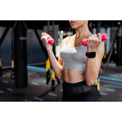 Neoprén súlyzó készlet 2x2 kg - fitness, edzés, erősítés, otthoni edzés, súlyzó, edzőtermi felszerelés