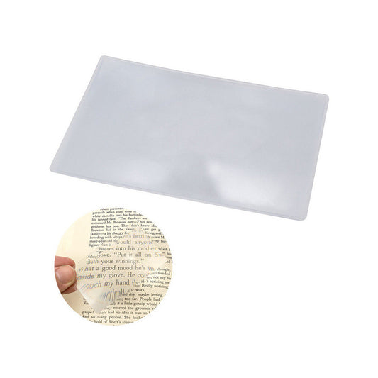 Olvasó nagyító fresnel lencsével 13.5x9.5 kártya