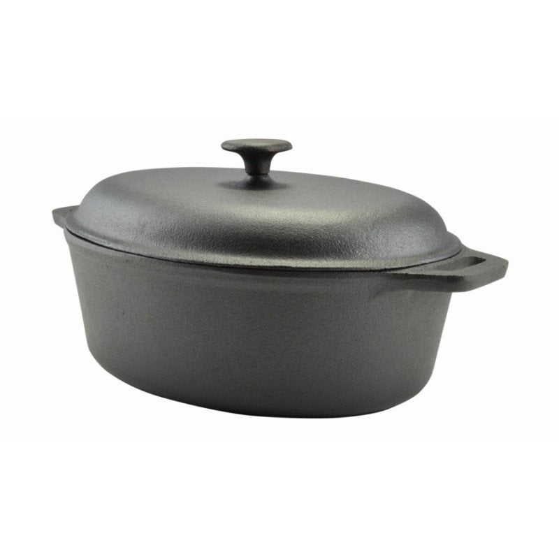 Öntöttvas kacsasütő 36 cm (kezelt)