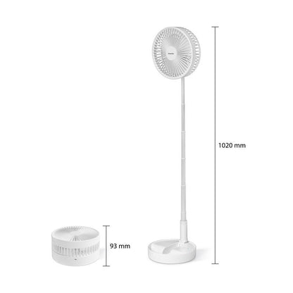 Álló ventilátor - összecsukható teleszkópos