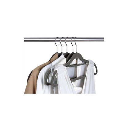 Ruhaakasztó 20 darab - szürke Ruhhy 22535