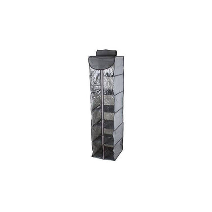 Ruhatárszervező függő polccal, 6 polccal 120cm