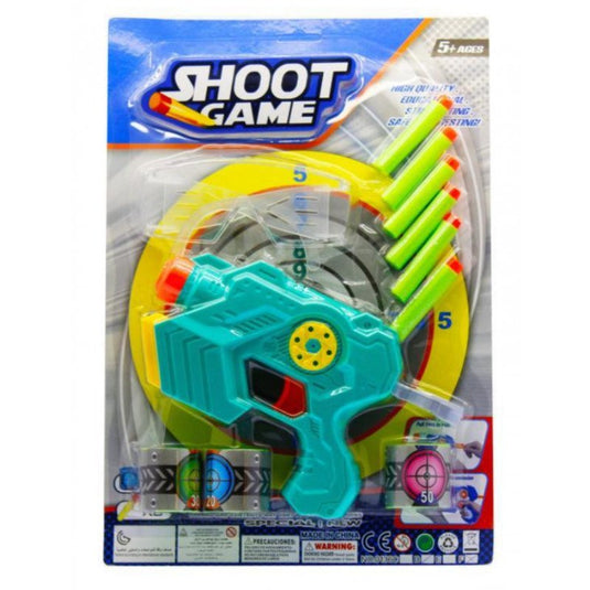 Shoot Game játékpisztoly szivacs lövedékkel