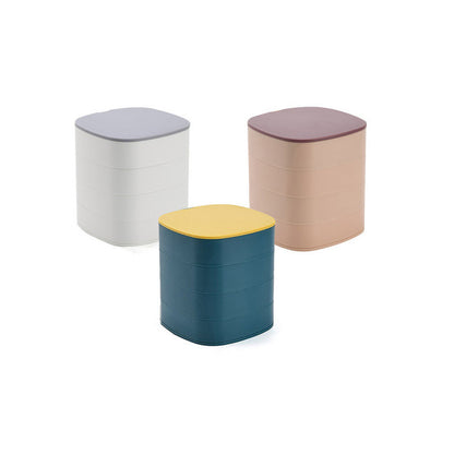 Kozmetikum tároló ékszer tükörrel