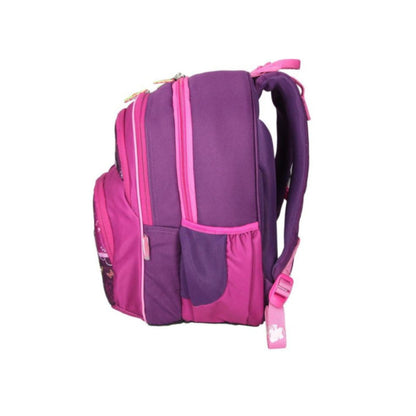 Spirit Pillangós lila-pink ergonomikus iskolatáska