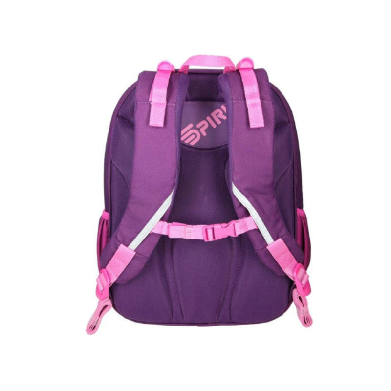 Spirit Pillangós lila-pink ergonomikus iskolatáska