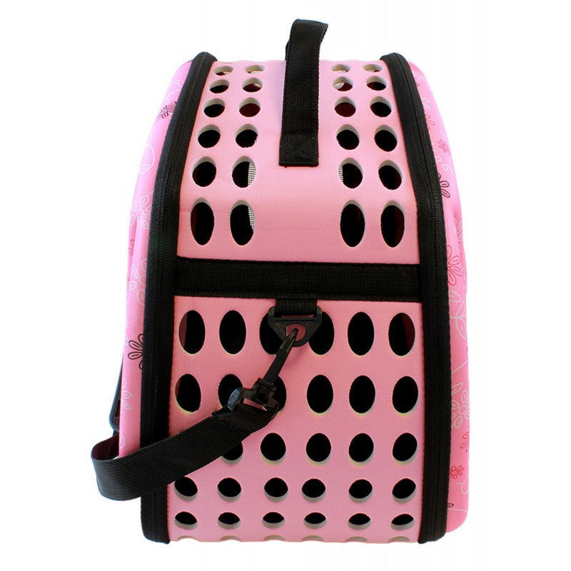 Szállítótáska kutyáknak, macskáknak (Pink)