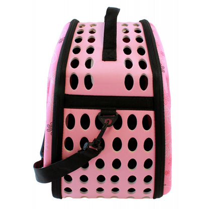 Szállítótáska kutyáknak, macskáknak (Pink)