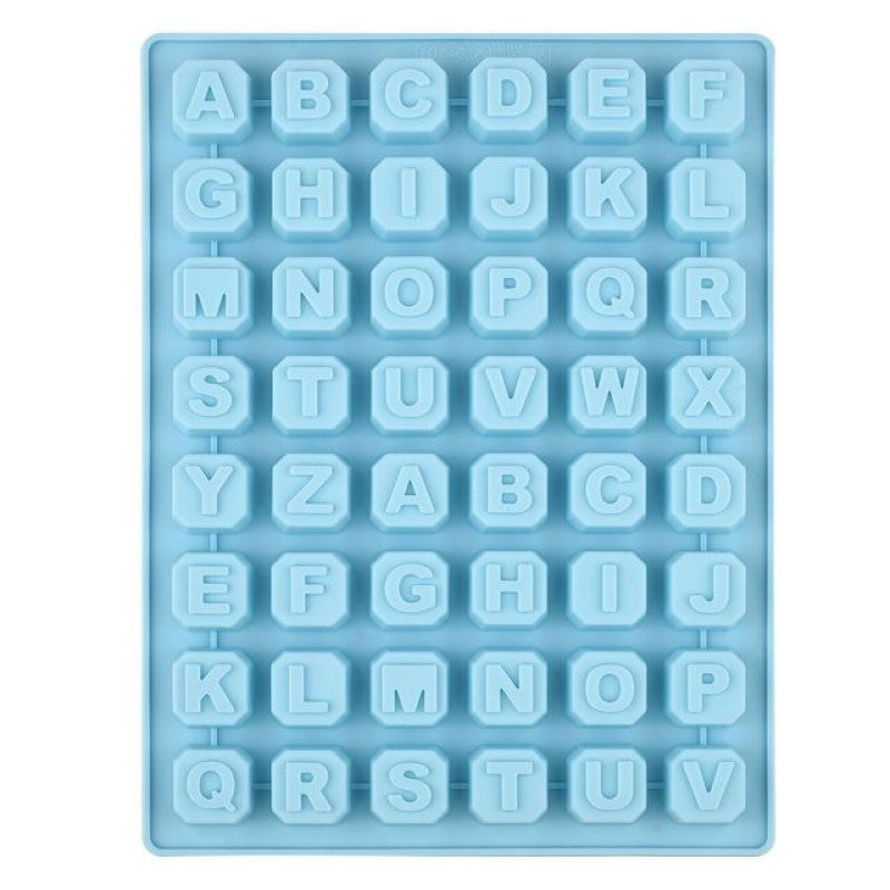 Szilikonforma, betűk