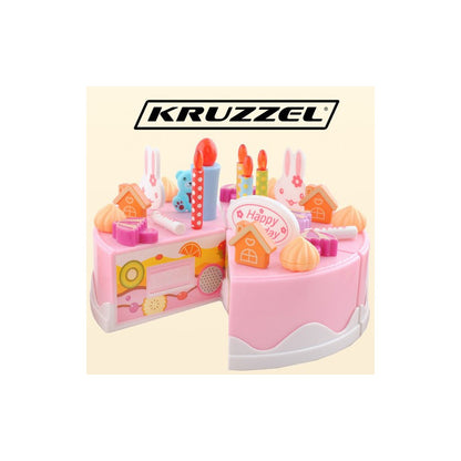 Születésnapi torta készlet 75 darab - 22382