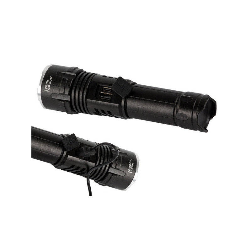 Taktikai katonai Bailong vezetett Cree XHP160 zseblámpa