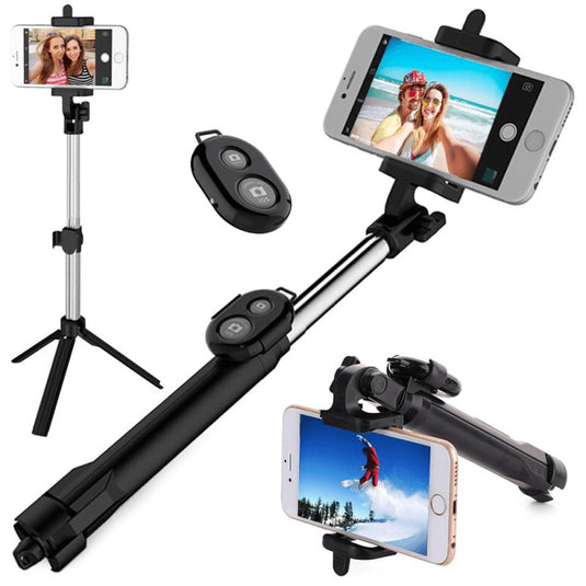 Távirányítós selfie-bot és tripod telefonhoz