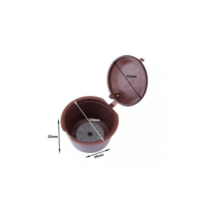 3 db újrafelhasználható Dolce Gusto kávékapszula