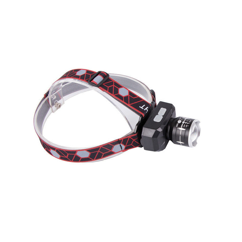 Tölthető LED homlok lámpa xhp50 - erős fény, könnyű használat, túrázás, camping, outdoor, felnőtteknek