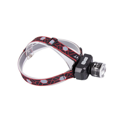 Tölthető LED homlok lámpa xhp50 - erős fény, könnyű használat, túrázás, camping, outdoor, felnőtteknek