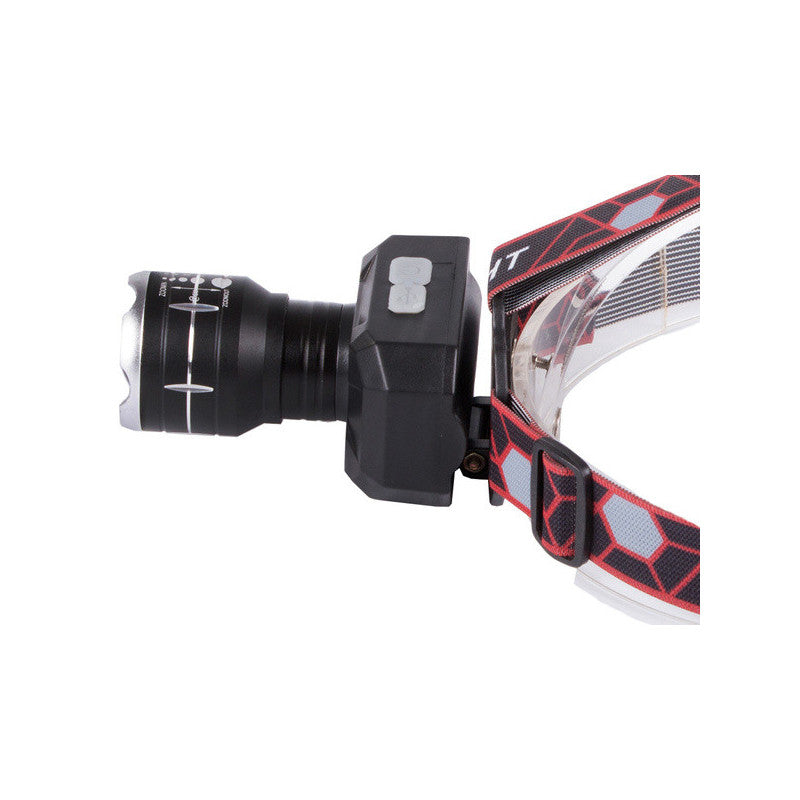 Tölthető LED homlok lámpa xhp50 - erős fény, könnyű használat, túrázás, camping, outdoor, felnőtteknek