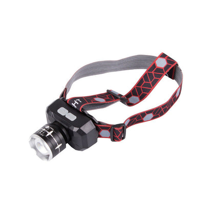 Tölthető LED homlok lámpa xhp50 - erős fény, könnyű használat, túrázás, camping, outdoor, felnőtteknek