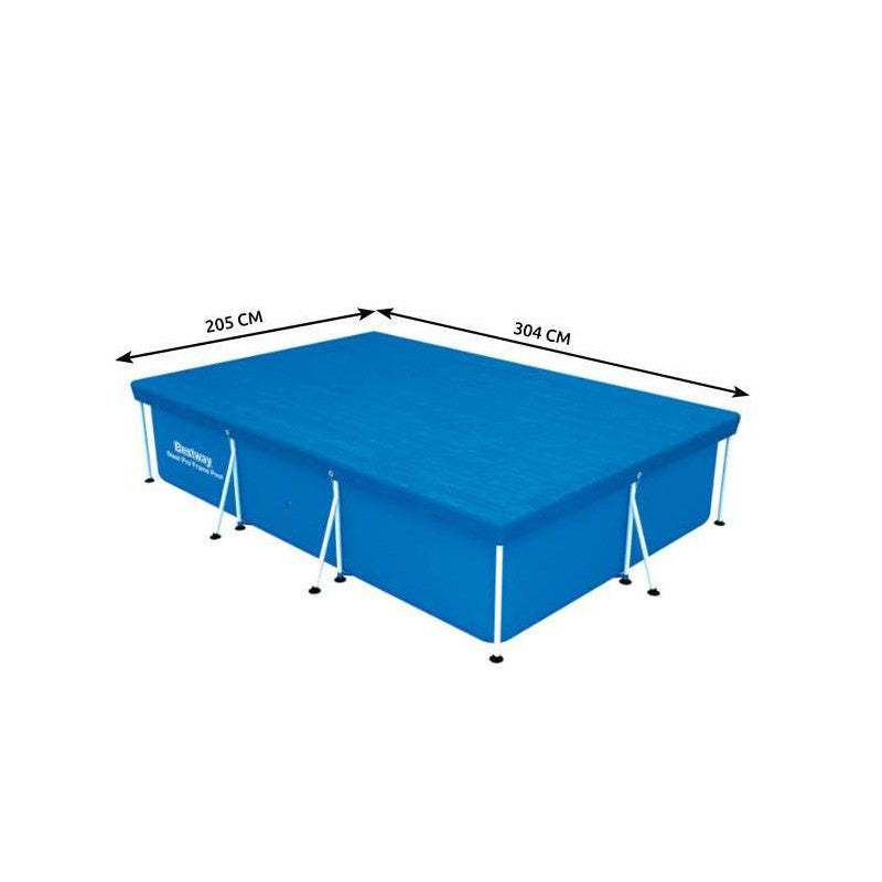 Univerzális takaró 3x2m úszómedencéhez BESTWAY 58106 - medence takaró, medence védelem, medencefedő, medence tartozék
