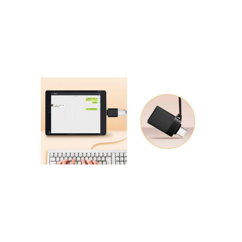 USB-C csatlakozó átalakító USB 3.0 OTG Solid - Kulcsszavak: adapter, USB-C, USB 3.0, OTG, átalakító, solid