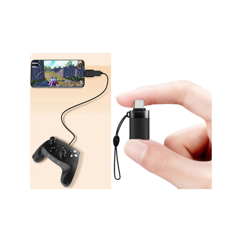 USB-C csatlakozó átalakító USB 3.0 OTG Solid - Kulcsszavak: adapter, USB-C, USB 3.0, OTG, átalakító, solid