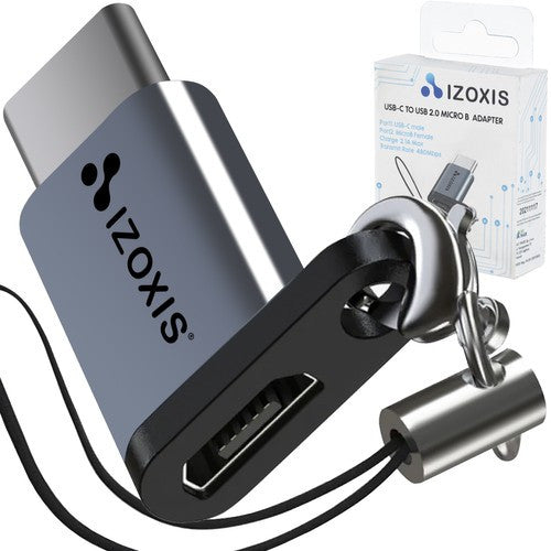 USB-C és MicroUSB (2.0) átalakító adapter - Izoxis