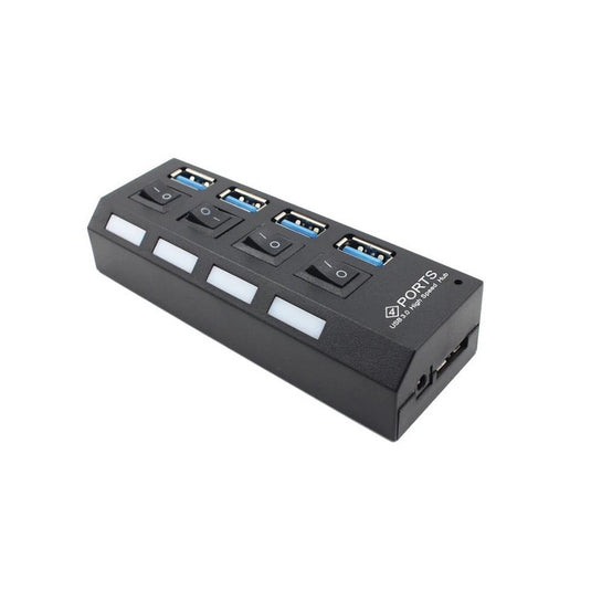 USB port elosztó 4 portos USB 3.0 támogatással