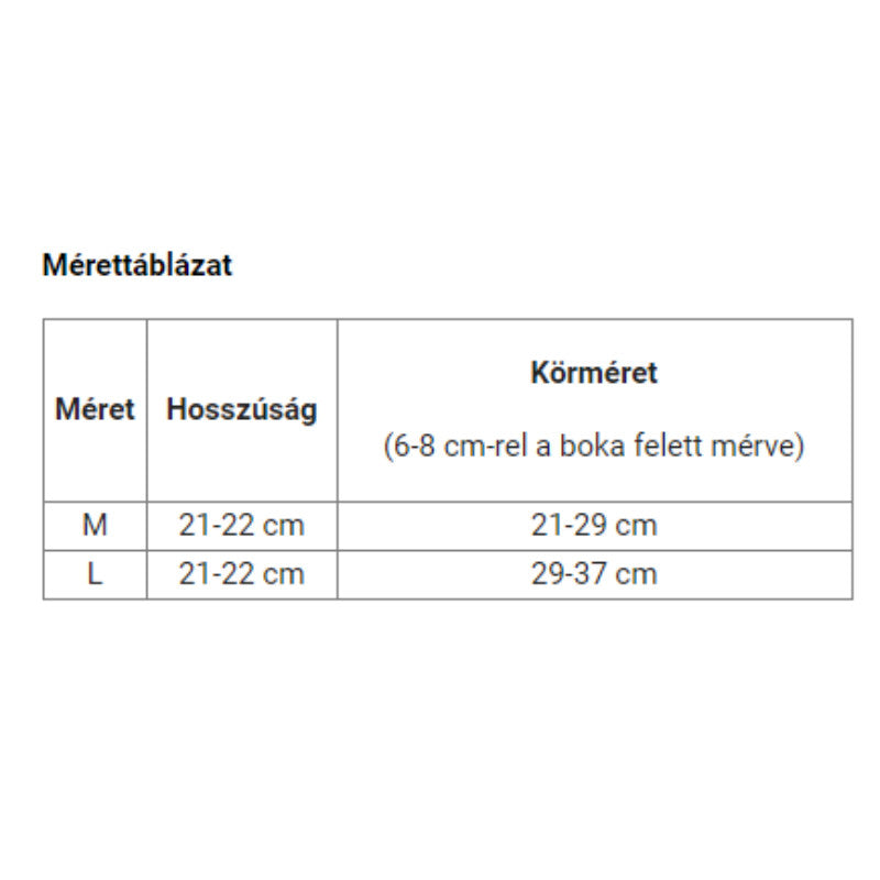 VivaFit mágneses bokaszorító turmalinnal