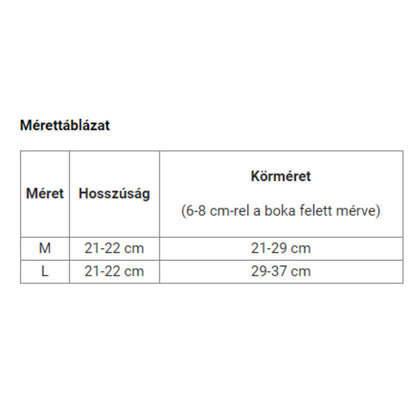 VivaFit mágneses bokaszorító turmalinnal