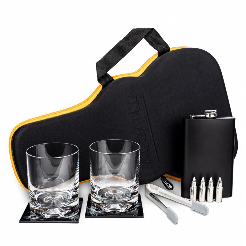 Whisky készlet gitártartóban - Froster