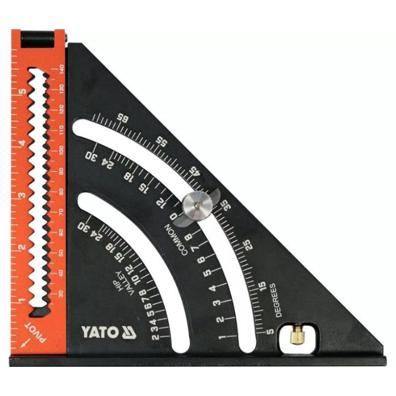 Yato talpas alumínium derékszög vonalzó 290 x 185 mm