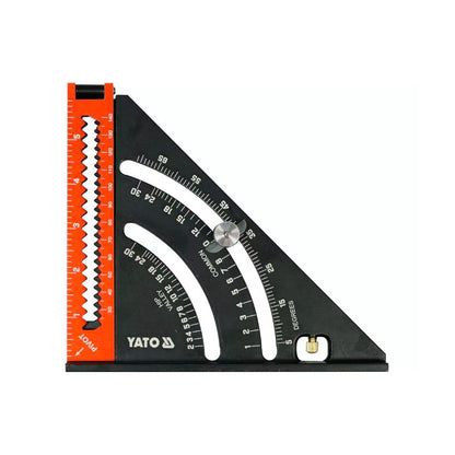YATO Talpas derékszög vonalzó 290 x 185 mm -alumínium