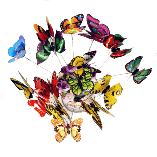 Kerti Pillangódekoráció(50db)