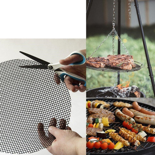 Tapadásmentes BBQ grill háló