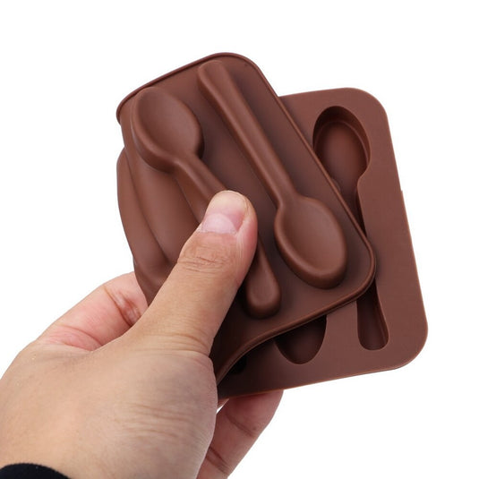 Szilikon csokikanál forma