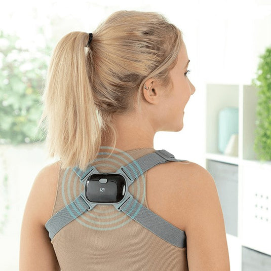 Újratölthető intelligens, vibrációs testtartást javító készülék (InnovaGoods)