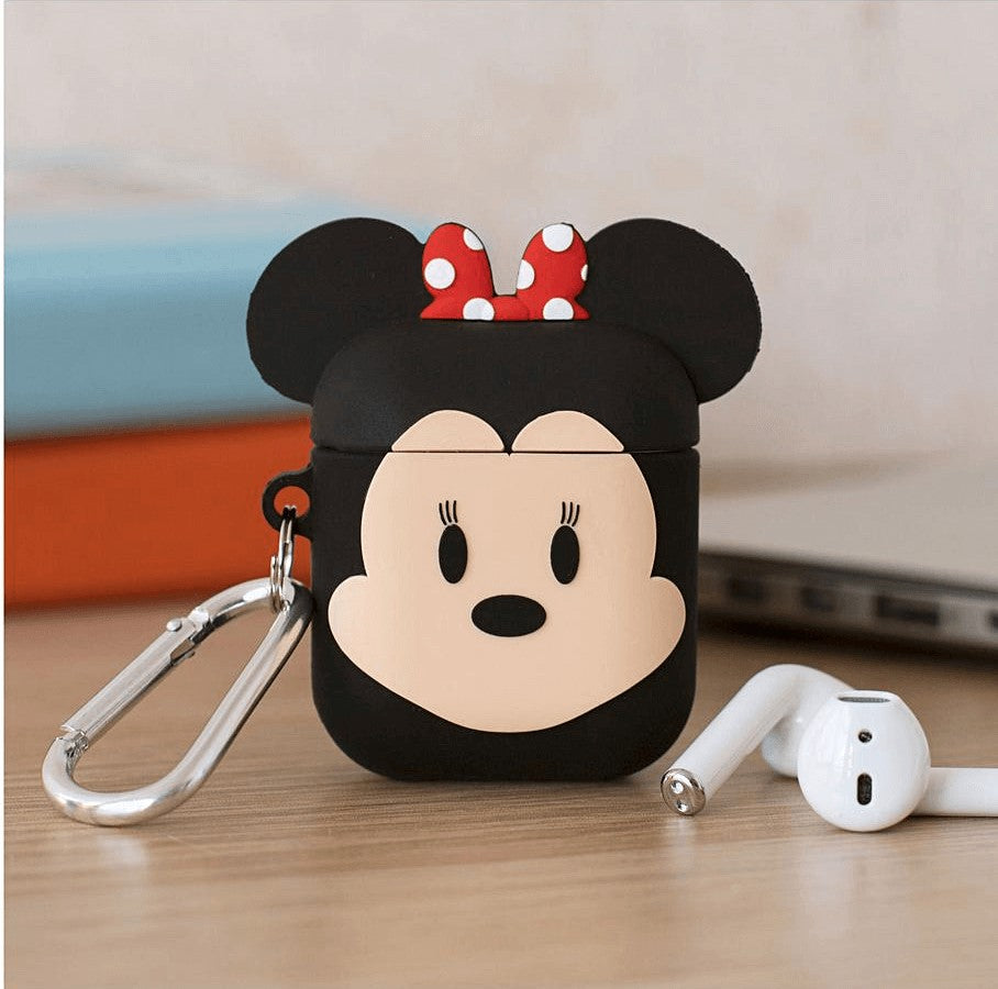 AirPods töltőtok akasztóval - Minnie egér